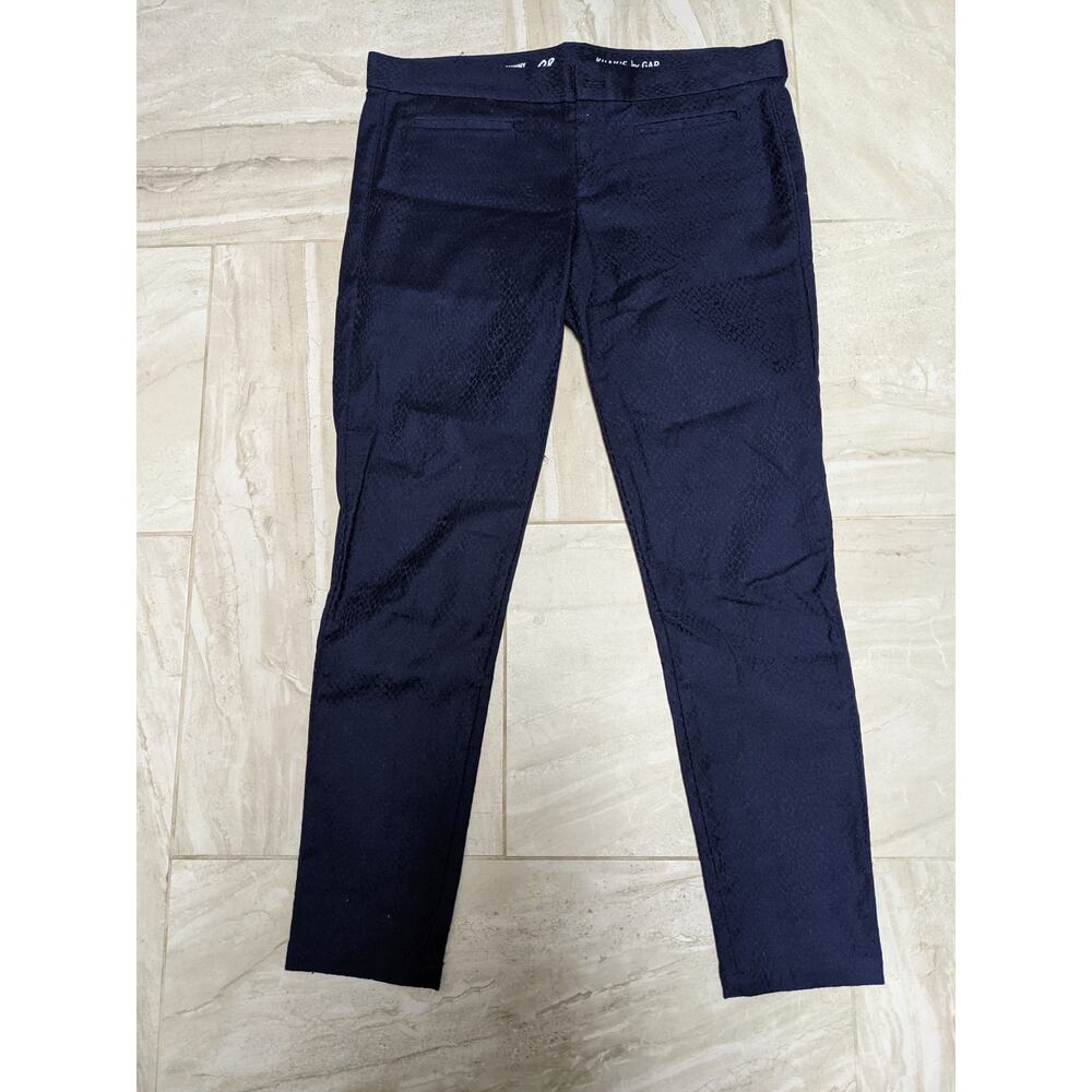 Khakis by Gap jacquard faux snakeskin super skinny size  08